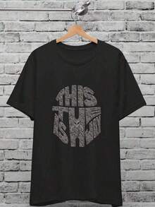 This Is The Way Uni T-Shirt For & Wo, Mandalorian Shirt, Baby , Birthday Gift, Funny Shirt, Stars Wars, Grogu Jedi Sith Tee, Sci Fi 90s 180 Grams Pure Cotton T-Shirt Features The Y2K Style American Streetwear. It Is Suitable For Both Men And Women And Can Be Worn For Daily Leisure, Queuing, And During Holidays. Baggy T Shirts Baggy Top Cotton T Shirt Women T Shirt Women Women Y2k Spring Clothes Women Cotton Women Tops,Mens Tshirts,Men's Holiday Clothes,Men Clothes,Mens Clothing - 黑色 - 查看 7