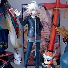 1pc Super Nagito Komaeda Anime Handsome Guy Otaku Game Peripheral Figurine Ornament Gift - Multicolor - View 3