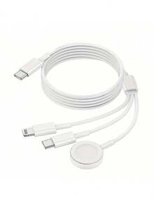 三合一手表充电器，兼容 磁吸式快速充电器转 USB-C 数据线，多功能充电线，6 英尺（约 1.8 米），兼容 Series Ultra。 - 彩色 - 查看 6