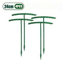 4/8/16/32 chiếc cọc nhựa đỡ cây, que cố định cắm hoa trong nhà kính, dụng cụ làm vườn - Nhiều màu - Xem 22