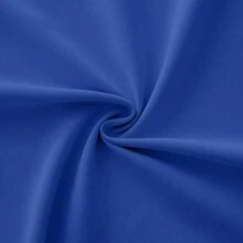 1 Piece Thermal Blackout Curtain 135x225 Cm, Total Light And UV Ray Blocking, Noise And Temperature Insulation, Ideal For Bedroom, Living Room Or TV Room - 寶藍色 - 查看 5