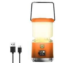 Versatile 3000mAh Rechargeable Camping Lantern With Magnetic Base, 360-Degree Vivid 38-Hour Flood Light, Type-C Fast Charging Tripod Mount Tent Lamp For Night Fishing, Emergency Preparedness, And Backyard Patios - Glamping Lantern - View 14