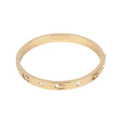  Coach Ladies' Letter Bracelet 440616GLD710
