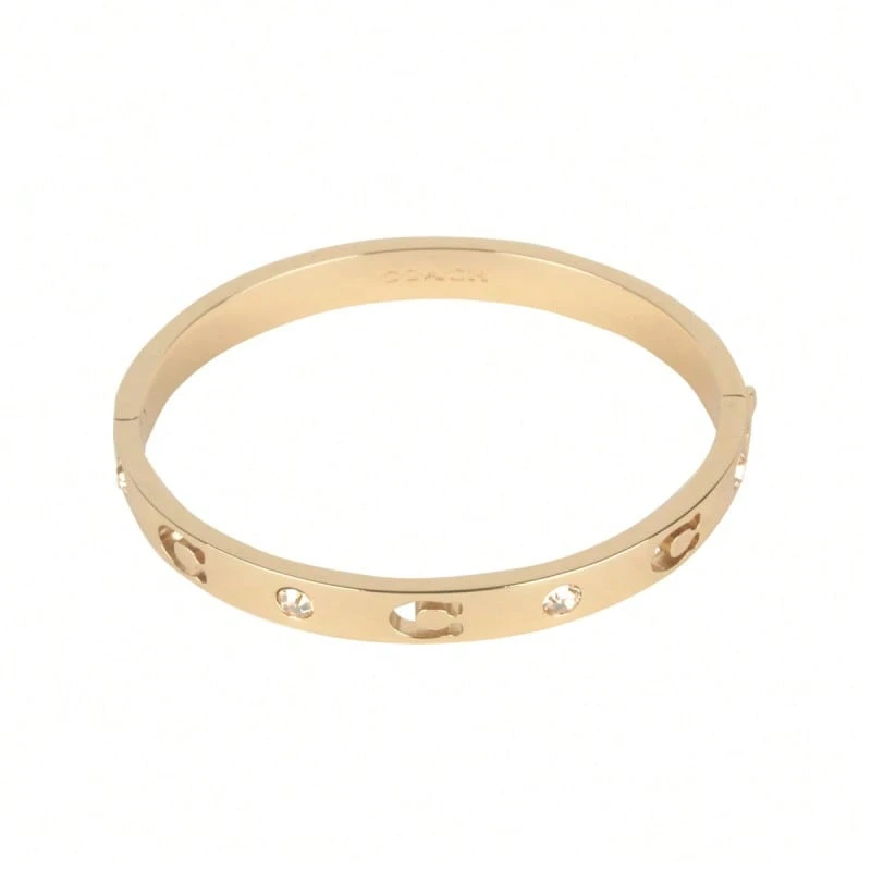 Vòng tay chữ cái dành cho nữ hiệu Coach 440616GLD710 - Vàng 440616GLD710 - Xem 1
