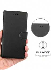 VRNOEI 奢华人造革多功能钱包式手机壳，兼容 17/16/15/14/13/12/11 Pro Max，兼容 Apple 17/16/15/14 Plus 手机保护套，带卡槽 - 金色 - 查看 9