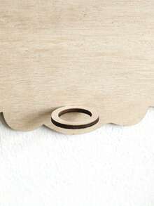 1 Stück Wolkenförmiger Wandhalter für Hydroponik-Pflanzen im minimalistischen Stil, natürliche Farbe, süßes nordisches ästhetisches Design mit einzelner Röhre, platzsparend, vertikale Garten-Präsentationsstation, dekorative Vase für Wohnzimmer, Schlafzimmer, Küche, Büro, Balkon, Innenraum, Grünpflanzendekoration für Zuhause - Wolken - Übersicht 5