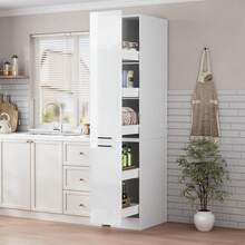 AYYDS Kitchen Cabinets - White - View 5
