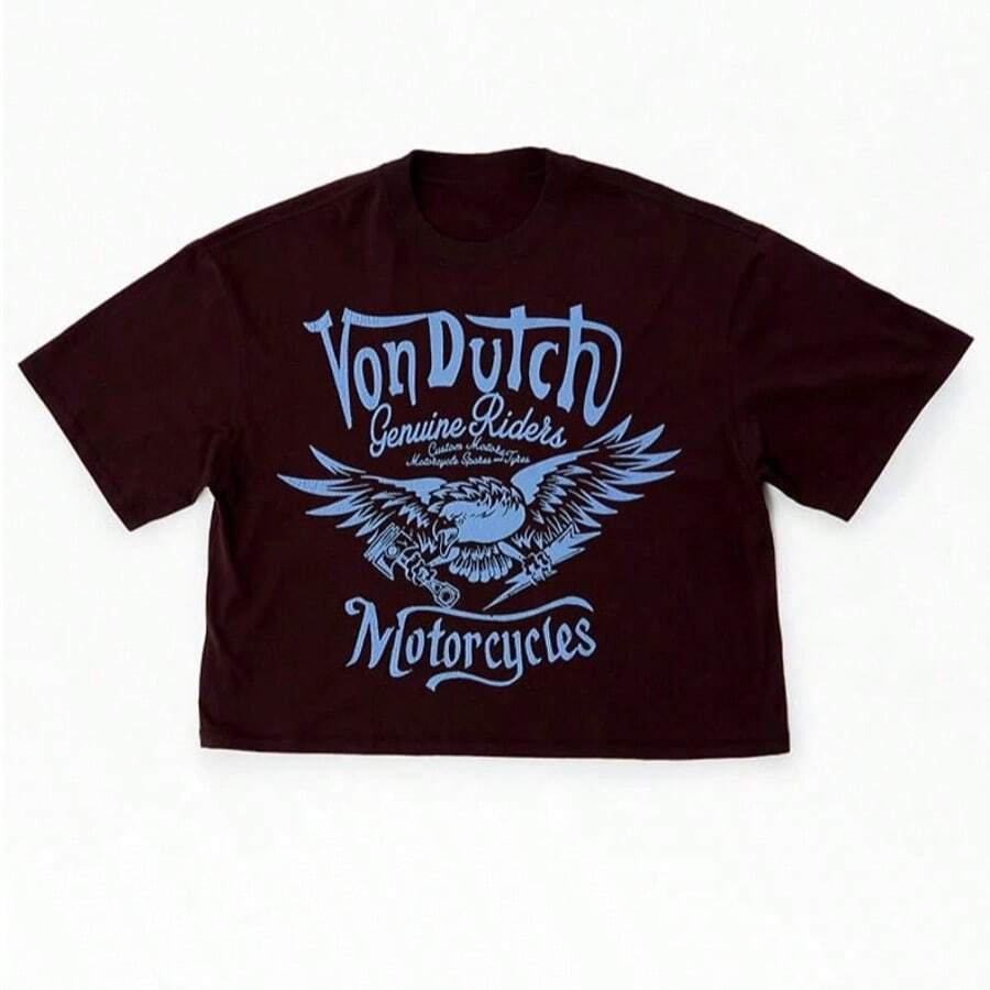 Retro Automotive Theme White Tee Boys Girls Comfortable Crew Neck Shirt, S-Umwon Kids, Summer Clothes For Teens Girl, Easter Outfits For Boys, Clothes For Girls 10 To 12, Toddler Girls Clothes, Teen Summer Clothes, Playful Pals, Summer, Y2k, Streetwear, 1pcs Women's Double-Sided Printing Von Dutchh Heart Logo With Key And Year 1999 Fabric Soft & Skin-Friendly Unisex Style Gifts For Spring Festival, Valentine's Day, St. Patrick's Day & World Cup-Van Dutch Dragon Print Women T Shirt Classic Americana Style Graphic Tee,Summer Outfits,Vacation Outfits Women,Summer Outfits For Women,Spring Outfits For Women,Summer Tops,St Pattys Day Outfit,Easter Outfit Women Kids White Retro Themed Top With Gentle Fabric That's Kind To Sensitive Skin, Ideal For Playground Activities, Family Trips And Weekend Adventures. Personalized Gifts, Easter Gifts Kids, Party  Favors For Kids, Gift For Kids, Friends And Family. - Đen 20 - Xem 1