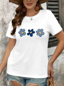 Women T-Shirts - White - View 1