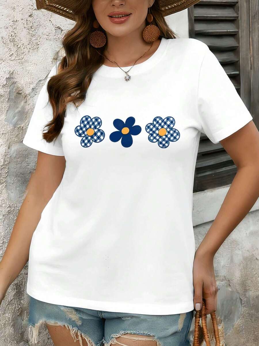 Women T-Shirts - White - View 1