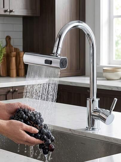 Adaptador multifuncional para grifos, adecuado para baños, cocinas y grifos de jardín al aire libre. Seleccione el tamaño apropiado según sus necesidades. Accesorios