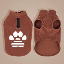 1 buc Haine de câine Haine de iarnă pentru animale de companie pentru câini mici și medii Veste calde din fleece pentru câini Ideale pentru Teddy Pomeranian Bulldog - Roz - Vizualizare 4