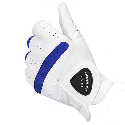 1 Pc Left Hand Golf Glove For Men, Nano Fabric Non-Slip Breathable Stylish Sports Gloves