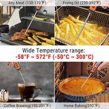 Digital Kitchen Thermometer With Long Probe For Meat And Liquids - 1 - View 5