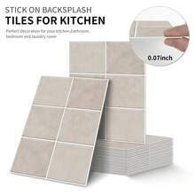Crystal Mosaic Self-Adhesive Wall Sticker, Waterproof Anti-Moisture Wallpaper For Bathroom, Oil-Proof Decorative Sticker For Kitchen, Removable Subway Tile Splash Guard, 3D Self-Adhesive Wall Tiles, Kitchen And Bathroom Splash Guard Sticker, Kitchen Backsplash Tile Home Decor - Ideal For DIY Kitchen, Bathroom, Laundry Room, Camper And Fireplace Decor - GST108 - View 7