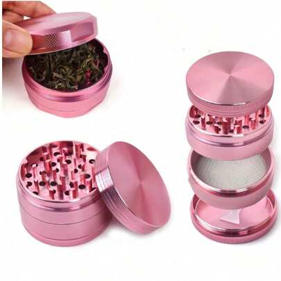 1 chiếc dụng cụ đánh bóng kim loại cầm tay nhiều màu sắc, thiết kế 4 lớp, hình dáng dễ thương, nhiều kích cỡ khác nhau.