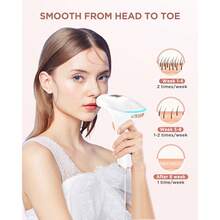 LYSMOSKI Dispositivo de Remoção de Cabelo Permanente 3 em 1, 9 Níveis 999.900 Vezes, Atualizado 3 em 1 Remoção de Cabelo a Laser Doméstica para Rosto, Corpo e Linha do Maiô Bikini, Remoção de Cabelo Indolor em Todo o Corpo para Mulheres e Homens, Uso Doméstico Portátil, Adequado para Presentes de Feriados como Natal, Ano Novo e Ação de Graças. - Entrada do tipo CE C (220-240V) - Visão 11