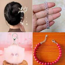 200/20 chiếc móc càng cua, móc càng cua hợp kim nhỏ, thích hợp để tự làm móc khóa, vòng tay, dây chuyền, dây đeo, túi xách, phụ kiện trang sức DIY. - kẹp tôm hùm - Xem 5