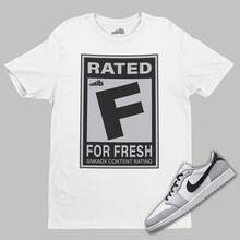 F-Rated Fresh T-Shirt To Match  1 Low OG Barons - Shape - View 1