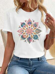 Women T-Shirts - White - View 1