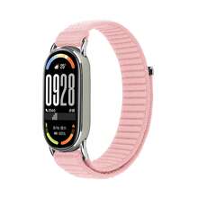 1pc Nylon Breathable Replacement Strap For Xiaomi Mi Band 10/9/8 Sports Bracelet, With Metal Connector And Hook And Loop Nylon Strap Accessory - Multicolor - View 4
