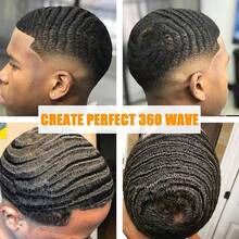 Sáp vuốt tóc Rosemary Wave Pomade, Sáp tạo kiểu giữ nếp mạnh MELAO dành cho nam, tạo sóng và kết cấu tự nhiên, độ bóng cao, 100g/3.53oz - Sáp - Xem 4