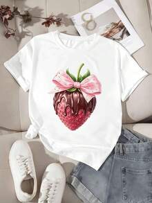 Women T-Shirts - White - View 2