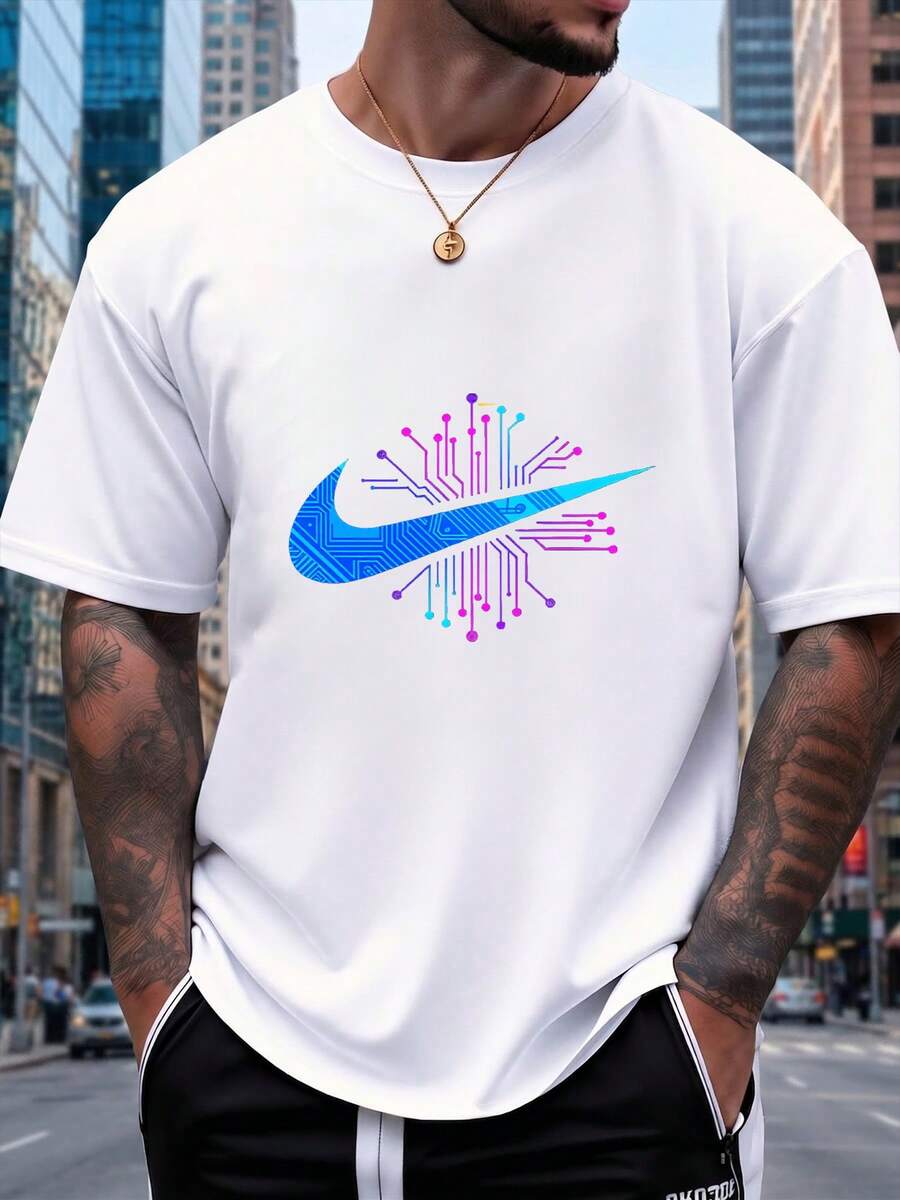 Men T-Shirts - White - View 1