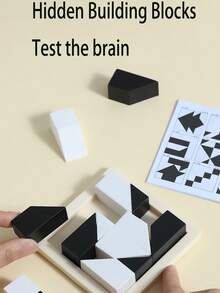 1pc 120-Level Self-Contained Puzzle Book, Brain Teaser & Focus Training Toy, Logic Thinking Development - Multicolor - View 5