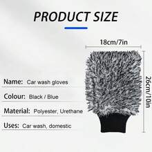 Găng tay vệ sinh xe hơi siêu mềm, chống trượt, dùng để vệ sinh nan hoa bánh xe, phụ kiện xe hơi. - A - Xem 3