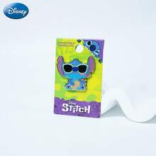 Disney 1件裝迪士尼官方授權 Lilo And Stitch 琺瑯別針組 Stitch 領飾別針，適用於背包、夾克、帽子、包包，送給 Stitch 粉絲的時尚禮物 - 彩色 - 查看 10