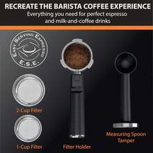 KRUPS Espressería Manual Divine Acero Inoxidable, boquilla de vapor, con sistema Thermoblock, compacta, moderna y fácil de usar, capacidad de 1 L, disfruta de un delicioso sabor a café, XP444C50 - Moderno - Ver 12