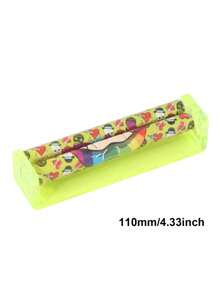 1Pc 78 Or 110 Mm Fashion Pattern Printing Manual Rolling Machine, Herb Cone Maker, Smoking Accessories, Gifts For Smokers. - One Size Fits All - View 11