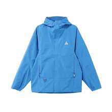 Nike Packable Hooded Outdoor Technical Windproof Waterproof Quick-Dry Long Sleeve Hard Shell Jacket Unisex - Blue - View 7