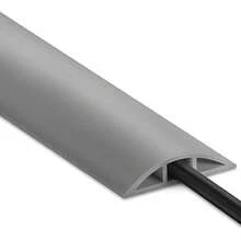 1pc/1m/39.37in Self-Adhesive Floor Cable Raceway, PVC Cable Management Duct, Electrical Wire Protector, Anti-Tripping For Office, Home, Outdoor Use - Multicolor - View 14