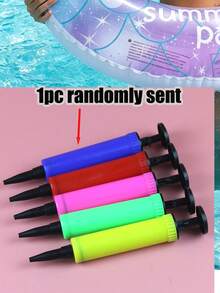 Eye-Catching Inflatable Swim Ring, 2 Options With/Without Thickened Double Handles, Gradient Purple, For Pool Party, Summer Beach, Fun Outdoor Water Sports, Pool Float, Water Sports Accessory, Outdoor Water Product - Multiple Styles - View 13