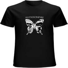 Alexisonfire - Camiseta para hombre con logotipo de mariposa - Negro - Ver 2