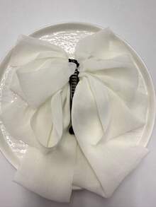 1 chiếc kẹp tóc ruy băng satin nhiều lớp mới, thích hợp cho trường học, tiệc tùng, hẹn hò, chụp ảnh, kẹp cá sấu thời trang thanh lịch, phụ kiện tóc, đồ dùng học tập, đại học, ruy băng, dễ thương, kẹp tóc hình quả chuối, cổ điển, phụ kiện quần áo nữ mùa đông, trang trí tóc, quà tặng phụ kiện tóc ngày Valentine, kẹp tóc càng cua mùa hè, kẹp tóc đi nghỉ mát, lễ hội, sinh nhật. - Nhiều màu - Xem 8