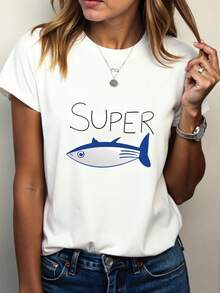 Women T-Shirts - White - View 2