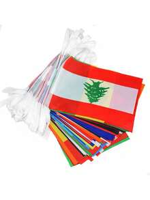 64/48/32 قطعة/مجموعة لافتة علم وطني أعلام دول العالم على خيط ديكور مشهد ألعاب رياضية صيفية مثالية للفعاليات الرياضية والحفلات واحتفالات العطلات وديكور العطلات وديكور حفلات المواضيع - أنماط متعددة - مشاهدة 5