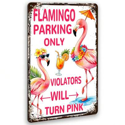 لافتة معدنية مقاومة للماء بحجم 12 * 8 بوصة بشعار البلهوس فقط مسموح بالركن، ديكور بلهوس مناسب لحمام السباحة والحديقة والحفلات المنزلية وغرف الوردي، هدية بلهوس للنساء، لافتة إنذار بلهوس