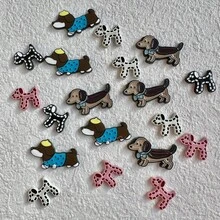 Bộ 5/10 nam châm dán tủ lạnh hình chó Dachshund hoạt hình mùa hè, nhãn dán nam châm bằng nhựa dùng trang trí nhà cửa, nhà bếp, phòng ngủ, văn phòng phẩm, quà tặng sinh nhật và ngày lễ. - màu sắc - Xem 2