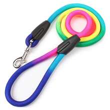 Dây dắt chó bằng nylon cầu vồng 1.2M, dây dắt đi dạo và huấn luyện, dây đeo ngực cho chó mèo, dây dắt, dây đai thắt lưng. - Nhiều màu - Xem 9
