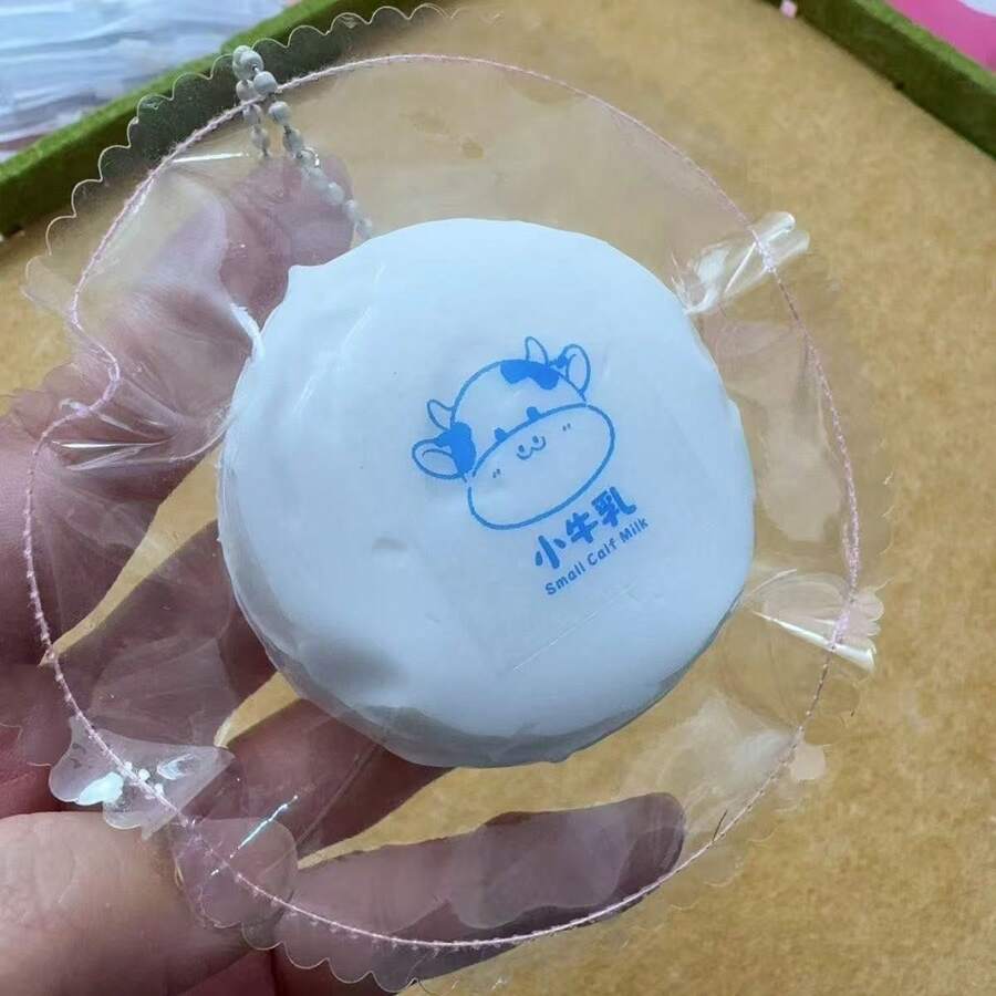 新款牛奶挤压软萌玩具 - 牛奶回弹挤压玩具 - 挤压团子 - 软萌玩具 - 迷你牛奶挤压玩具 - 解压玩具 - 男女皆宜 - 完美礼物 - 彩色 - 查看 1