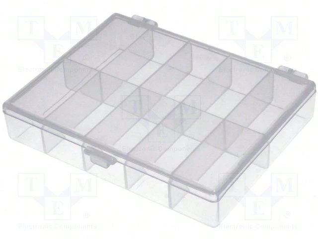 Avant Caja 10 Contenedores De 22x44x18,5mm Transparente - B - Ver 1