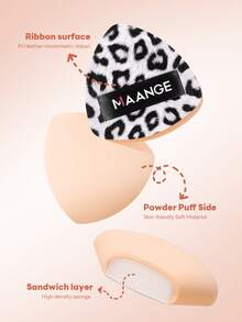MAANGE Juego de 6/21 piezas de brochas de maquillaje, incluye brocha para base, brocha para polvo, brocha para rubor, brocha para corrector, brocha para contorno, brocha para iluminador, brocha para sombra de ojos, brocha de detalle, adecuado para maquillaje líquido, en crema o en polvo, juego de brochas de maquillaje como regalo para mujeres y niñas - Multicolor - Ver 8