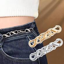 Set de 3 hebillas ajustables e invisibles para la cintura y accesorios - Adecuado para bolsos de cadena desmontables, ajuste de cintura, mochilas, cajas de llaves, accesorios de moda versátiles para cualquier ocasión - Multicolor - Ver 5
