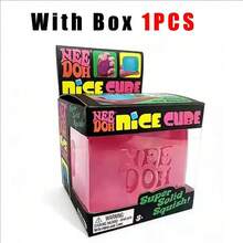 High Quality    Nice Cube Sensory Stress Reliever Fidget Tool For Anxiety & Focus Desk Sensory Cube For Adults & Kids - D - kèm hộp 1 cái - Xem 9