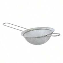 Mainstays 3 Pack Premium Stainless Steel Fine Mesh Strainers 4", 6", And 8", Silver - View 5