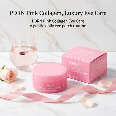 60 piezas de mascarillas hidratantes para los ojos, que iluminan y firman la hidratación, adecuadas para piel seca, ojeras y flacidez, con textura ligera